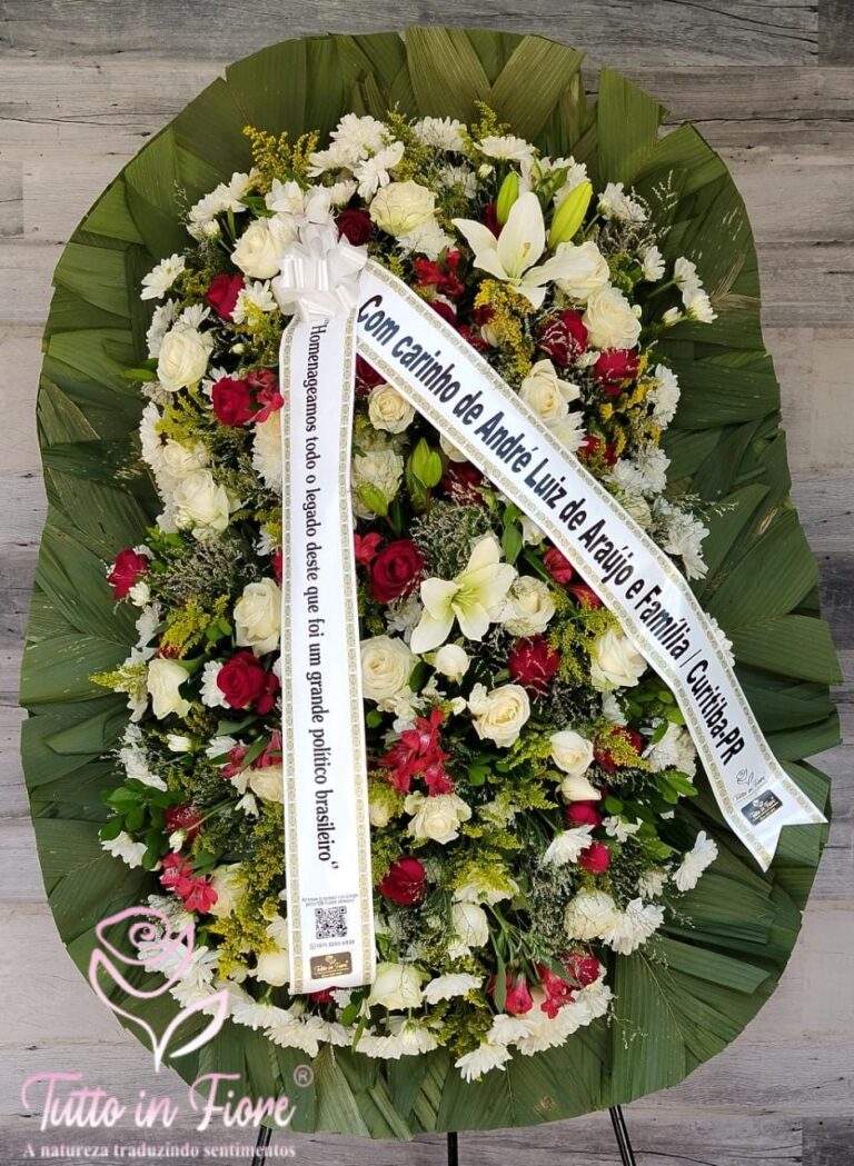 Coroa de Flores Semiluxo 2