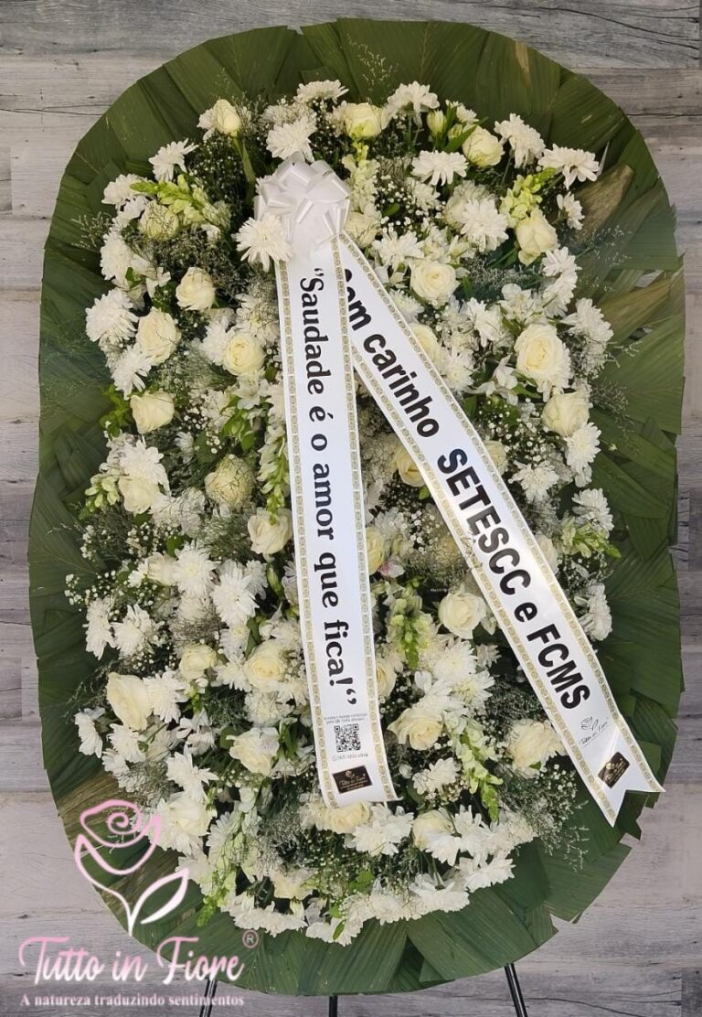 Coroa de Flores Semiluxo 4