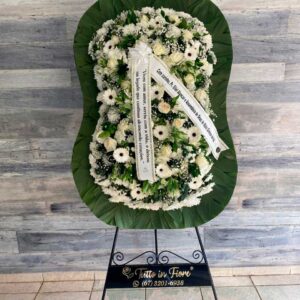 coroa de flores linha premium grande